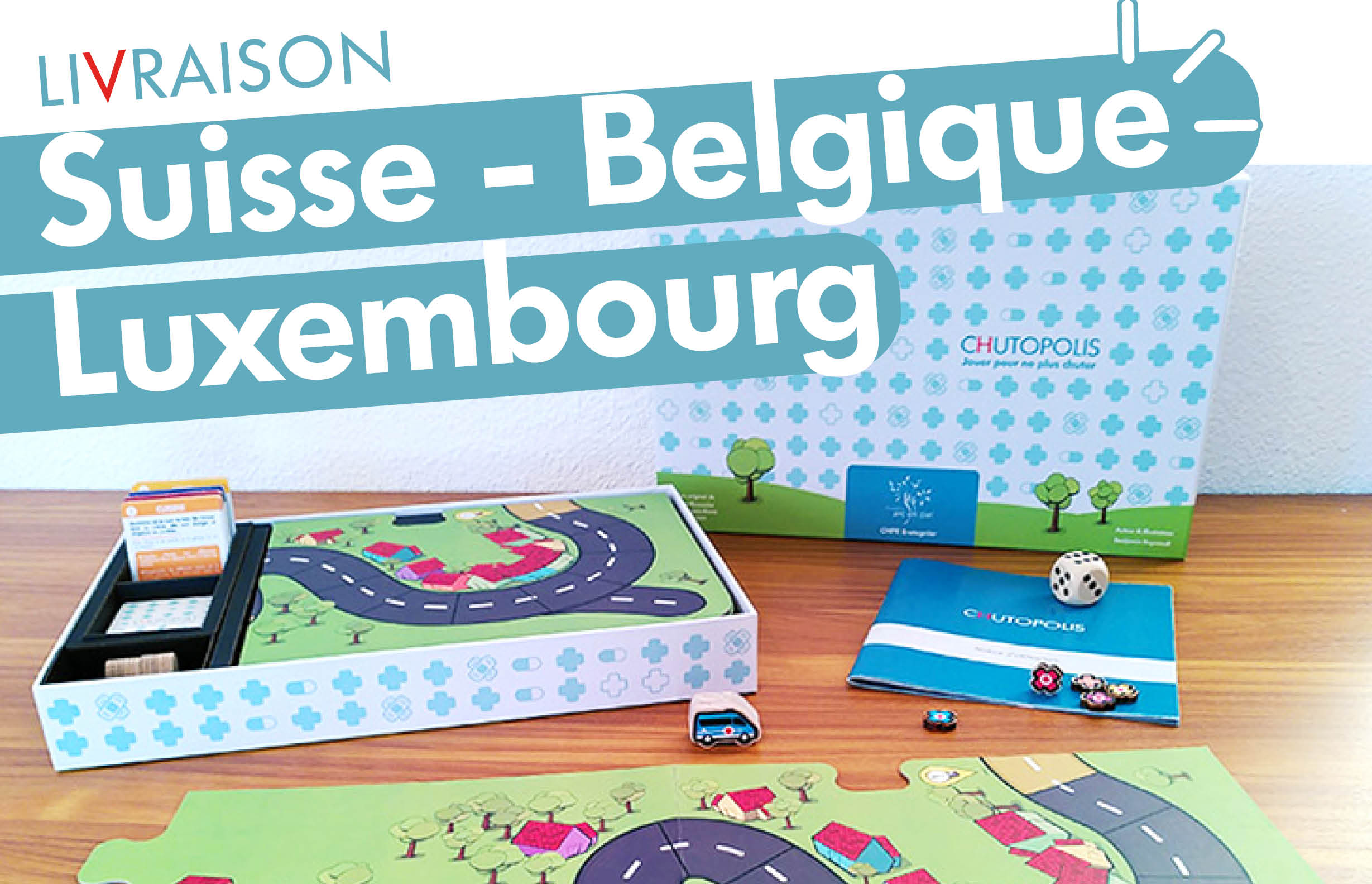 Livraison Suisse Belgique Luxembourg